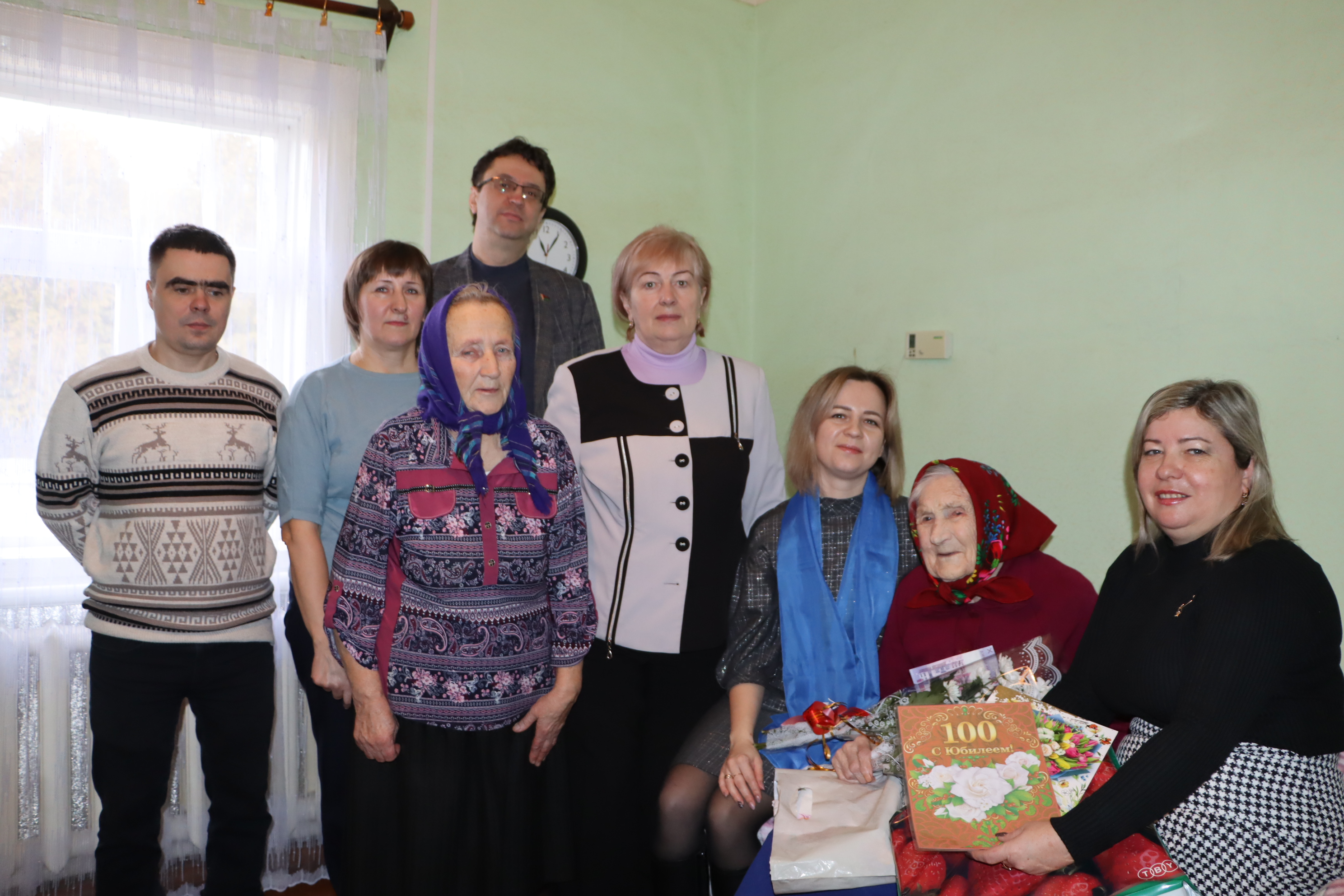 100 – ий юбиляр Ксения Петровна Минюк