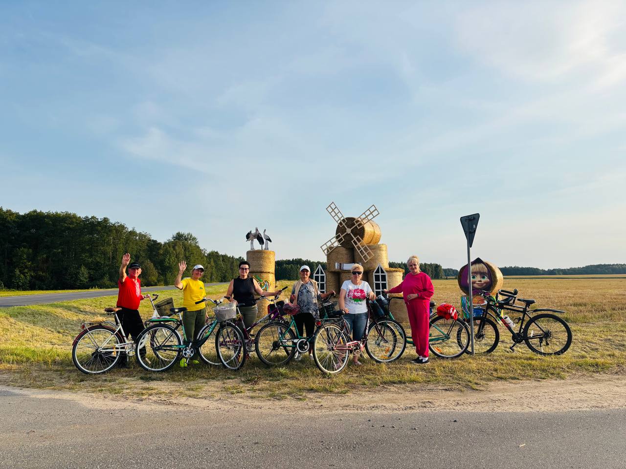 Активное долголетие. Велопробег