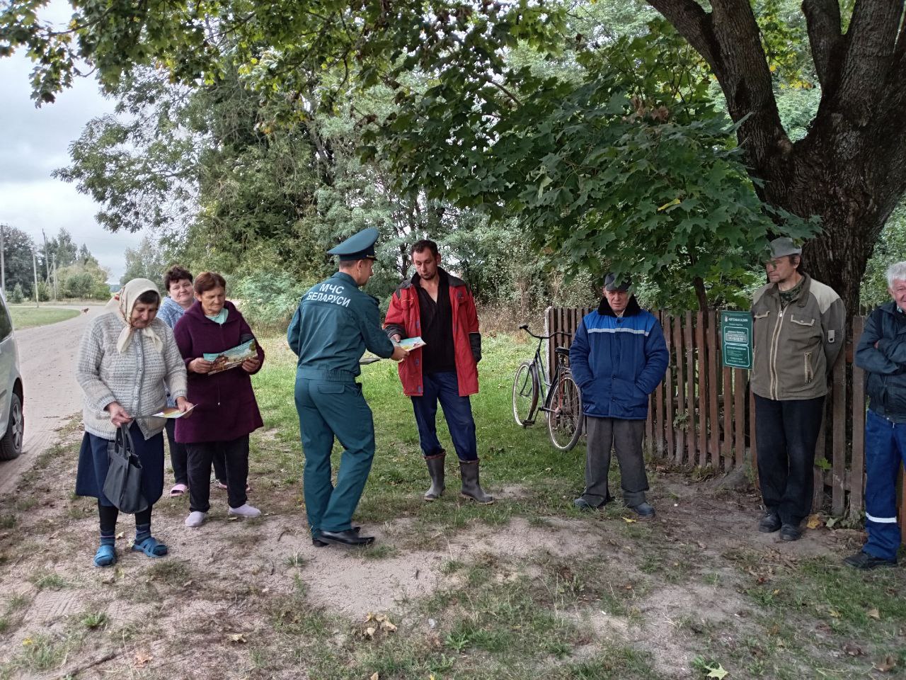 В Лясковичском сельсовете работала бригада социального обслуживания на мобильной основе