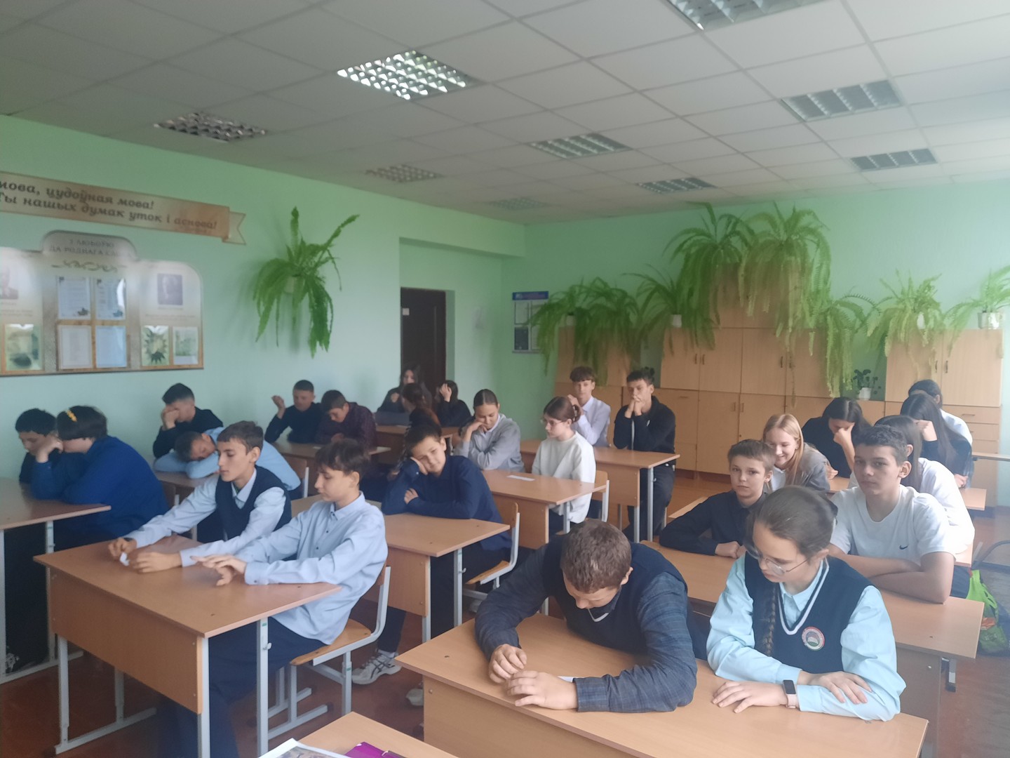 Семейные традиции обсудили с учащимися Яечковичской средней школы