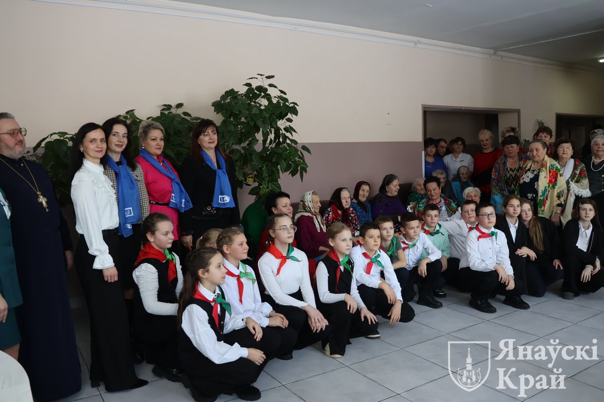 Торжественное завершение благотворительной новогодней акции «От всей души»  в Мотольской больнице сестринского ухода